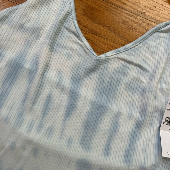 NWT American Eagle Light Blue Tie-Die Halter Top | S - Picture 4 of 7